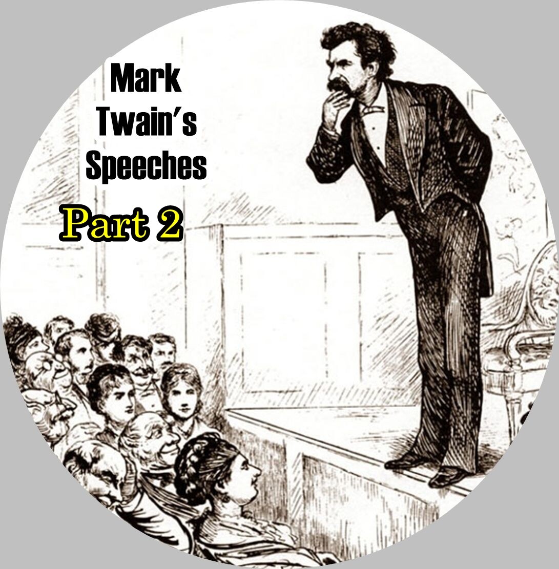 Mark Twain / Mark Twain’s Speeches, Part 2 MP3 (READ) CD Audiobook