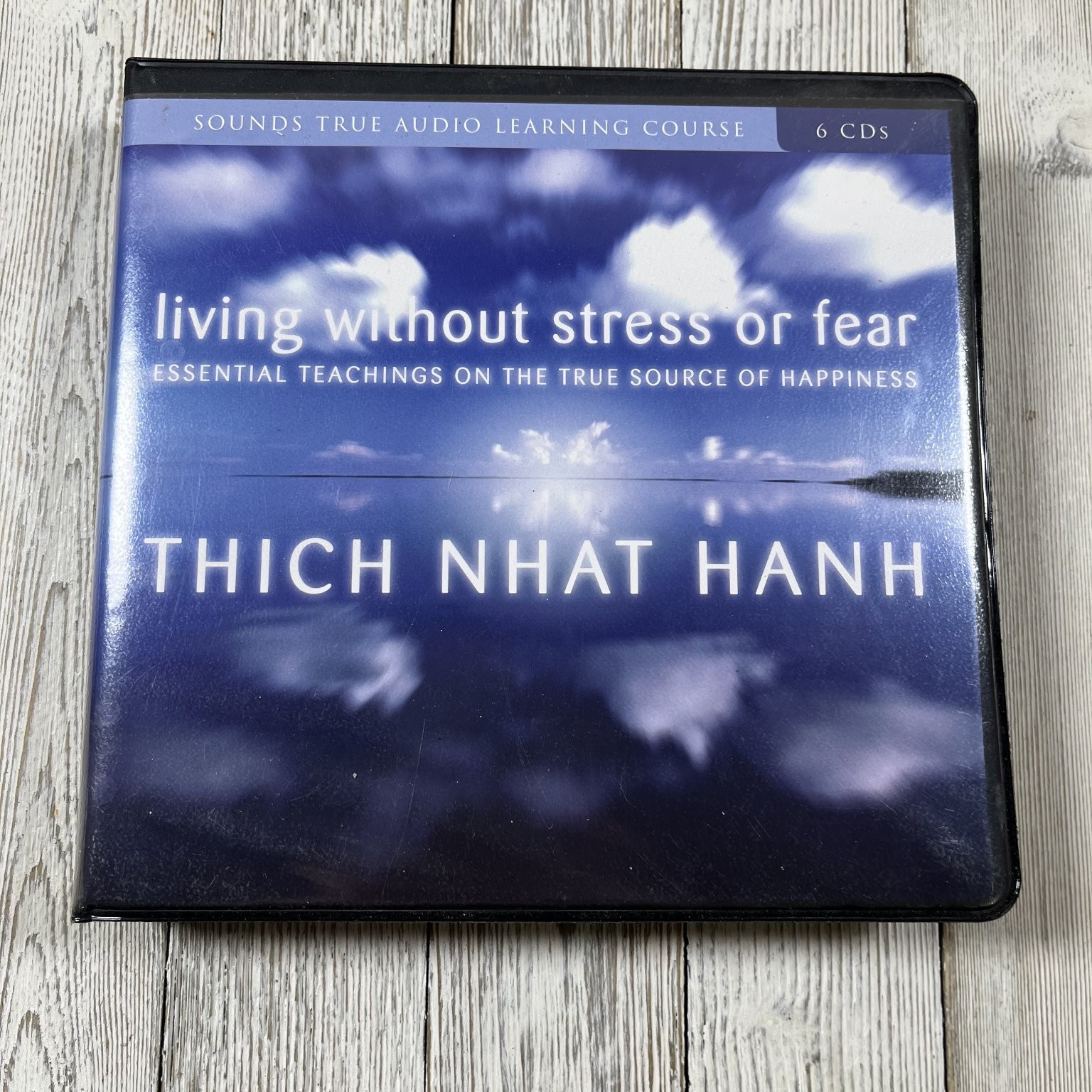 Living Without Stress or Fear by Thich Nhat Hanh Audiobook CDs Sounds True 6