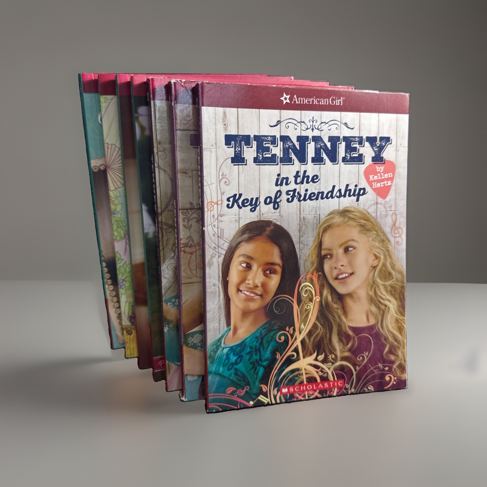 American Girl Books Tenney 1-3 Blaire Kit Lot Book Of 7 Books Total