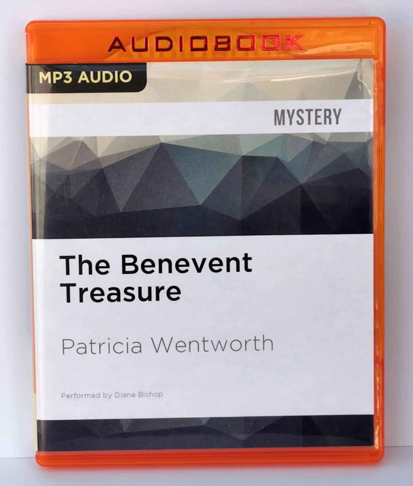‘The Benevent Treasure’ by Patricia Wentworth. Unabridged Audiobook. MP3CD Audio