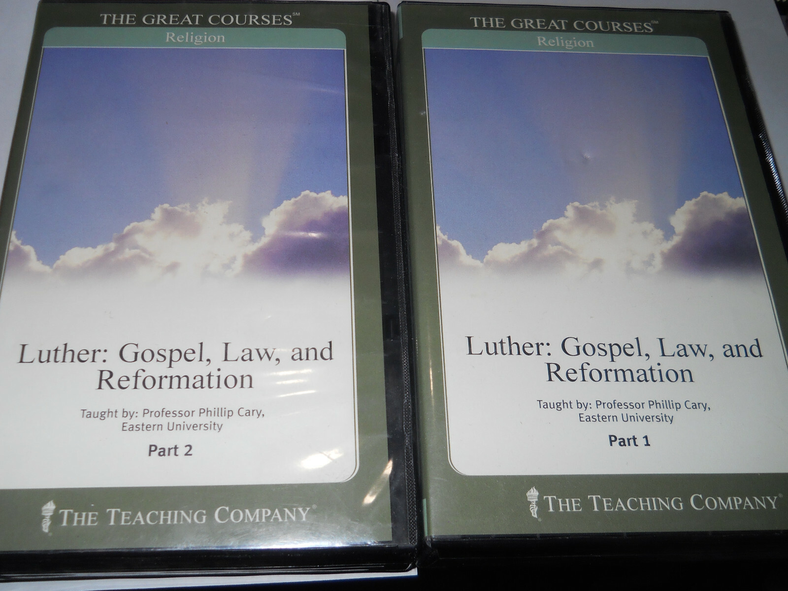 Luther: Gospel, Law and Reformation Part I-II CASSETTES Course Guidebook
