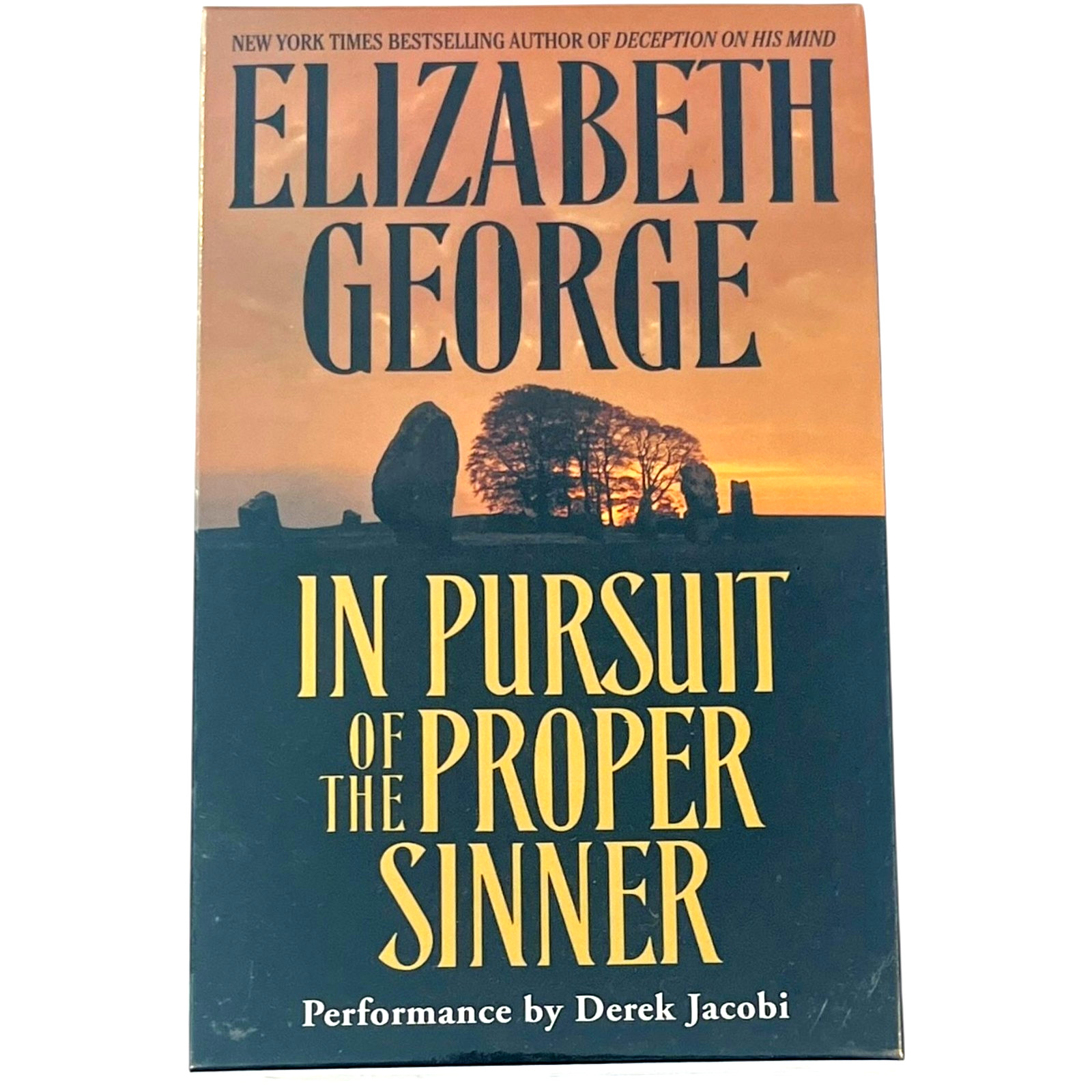 Elizabeth George — In Pursuit of the Proper Sinner — Audio Cassette Book — NEW
