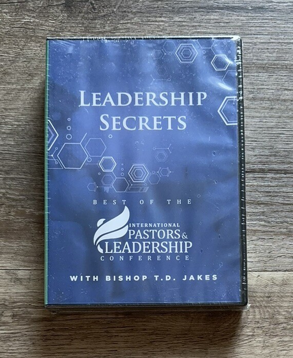 Leadership Secrets With Bishop T. D. Jakes (Audio CD, 5-Disc Box Set) NEW SEALED