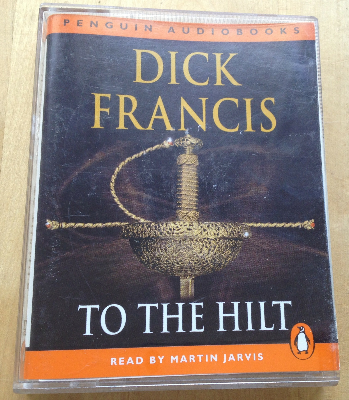 Audio Book Dick Francis TO THE HILT on 2 x cassettes read by Martin Jarvis