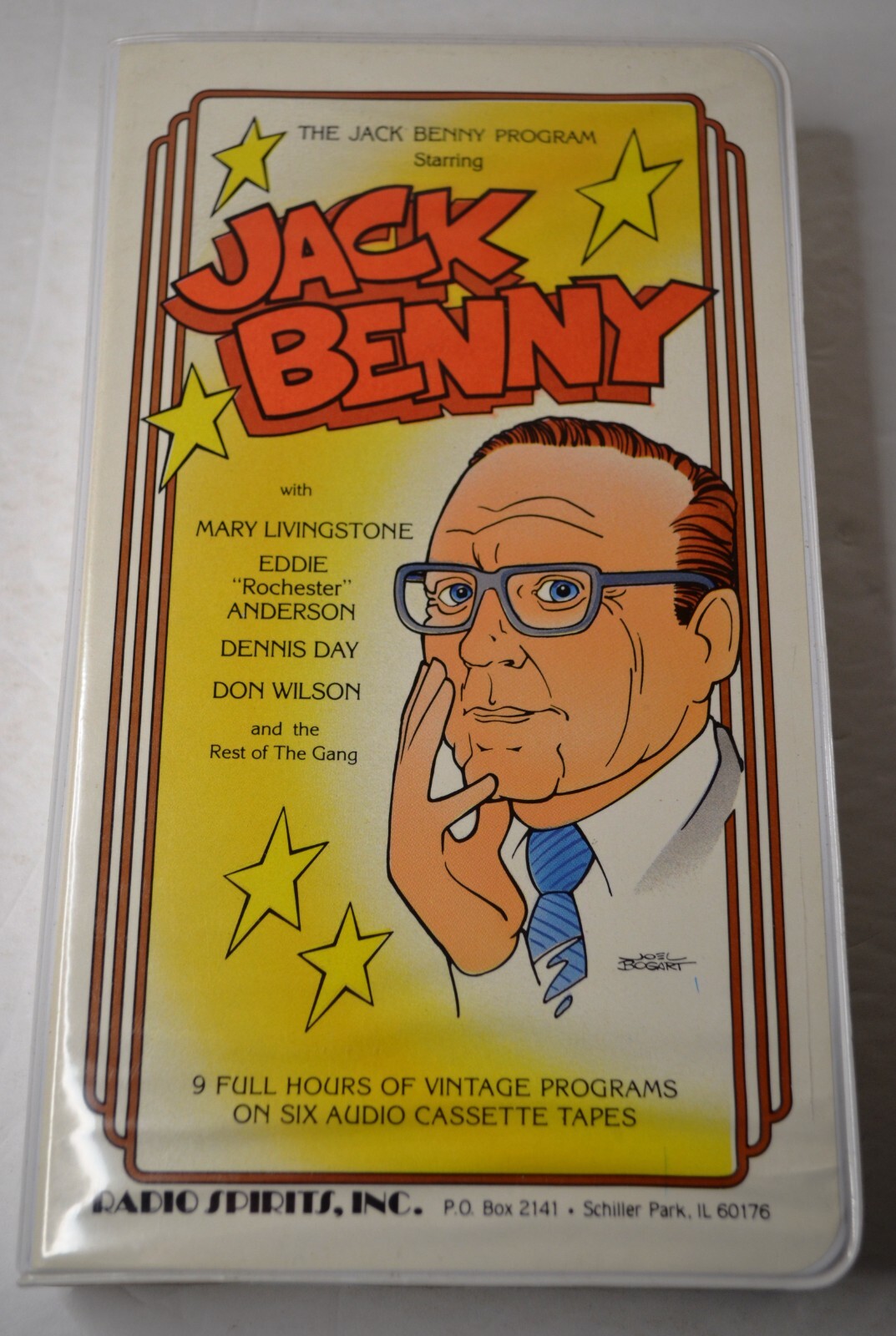 1994 RADIO SPIRITS INC THE JACK BENNY PROGRAM ON 6 CASSETTES 9 HOURS