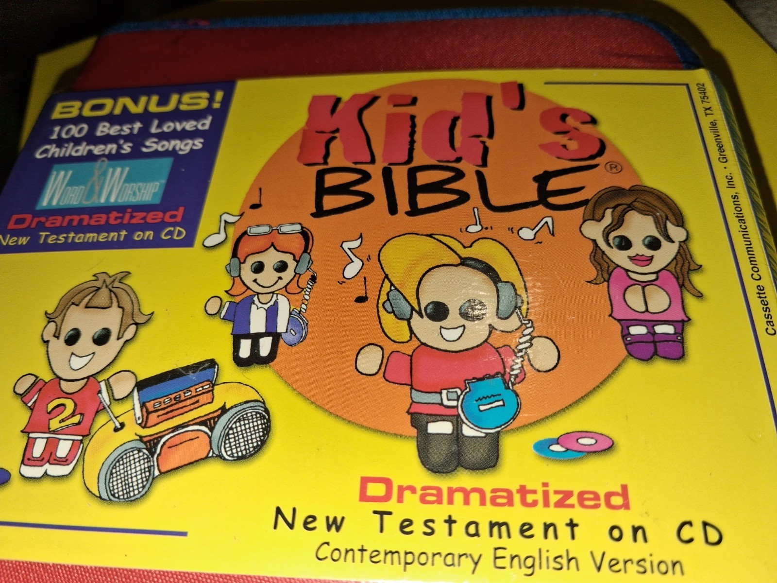 Kid’s Bible Dramatized New Testament on CD from Word & Worship NEW!