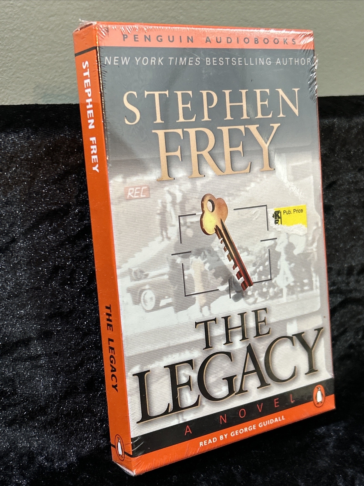 The Legacy — Stephen W Frey — New/sealed Audiobook on cassettes