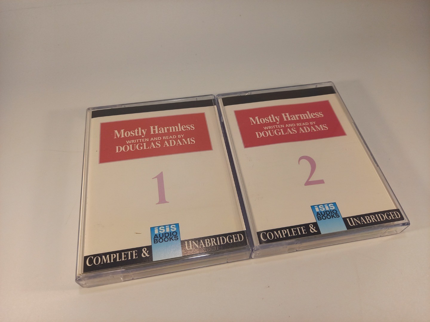 Mostly Harmless Audiobook Cassettes Written & Read by Douglas Adams Unabridged