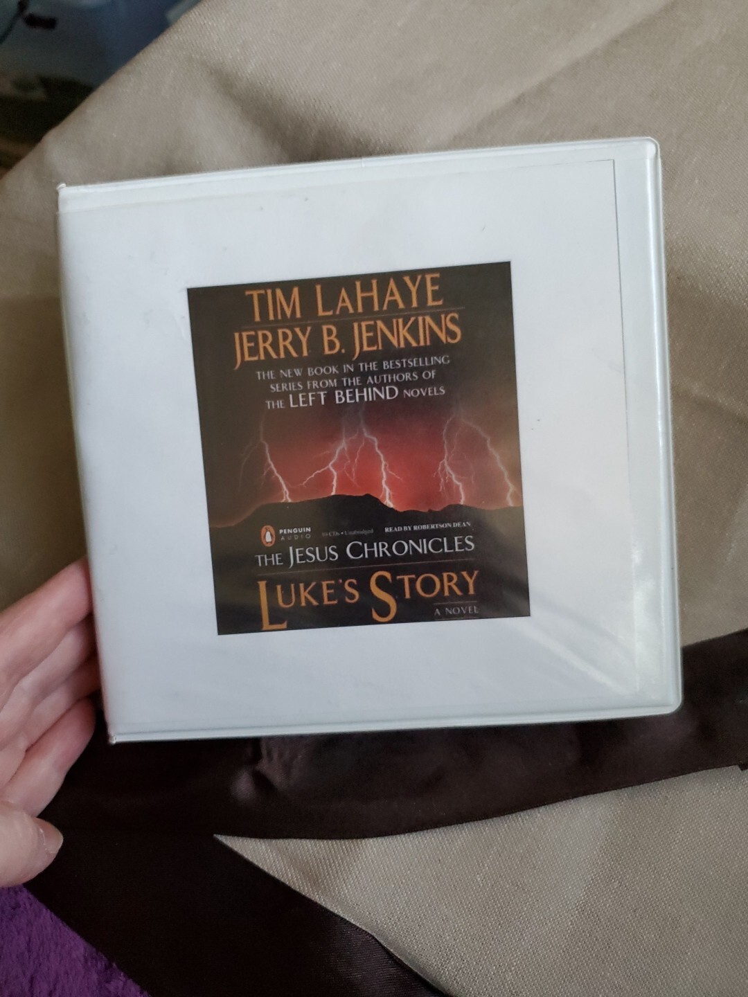 Luke’s Story by Tim LaHaye/Jerry B. Jenkins (10 Audio CD’s Ex Library)