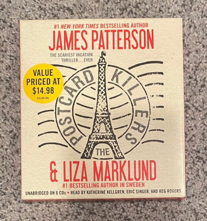 The Postcard Killers by James Patterson — Audiobook on CD (Unabridged — 6 Discs)