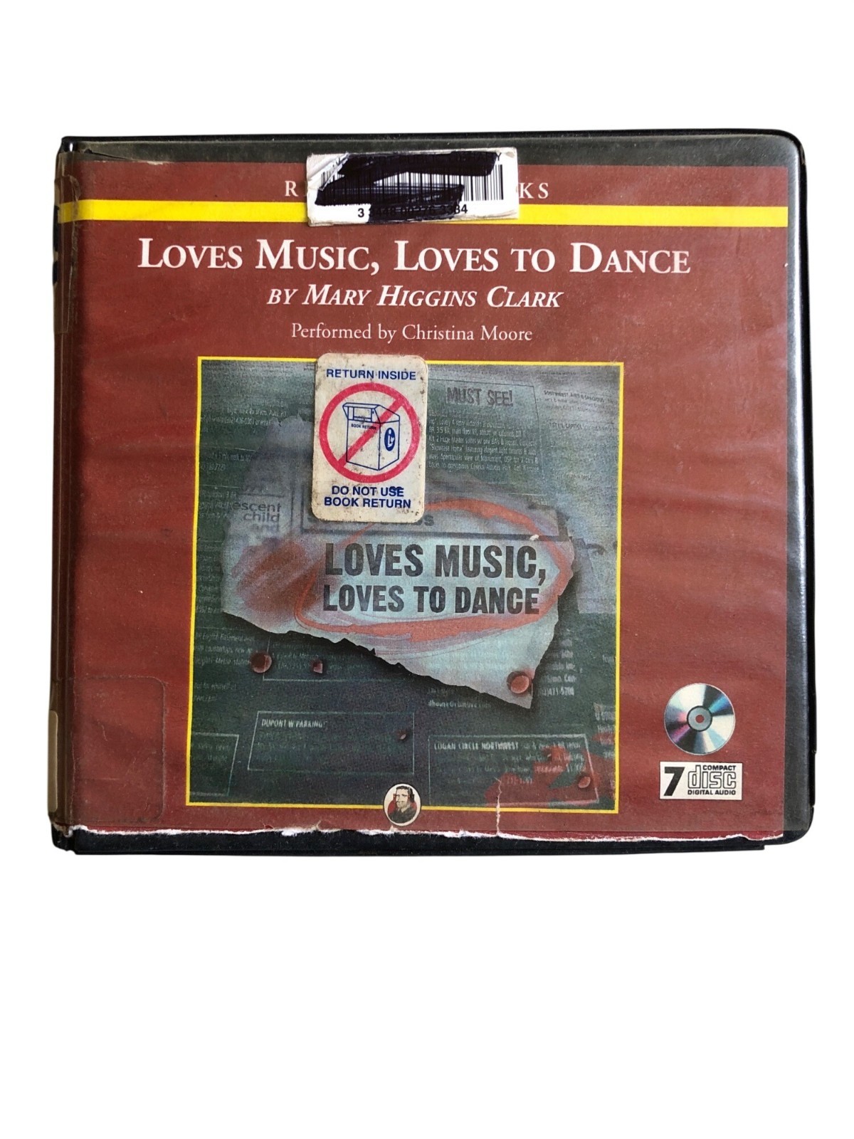Loves Music Loves To Dance Audiobook Mary Higgins Clark 7 CDs Unabridged