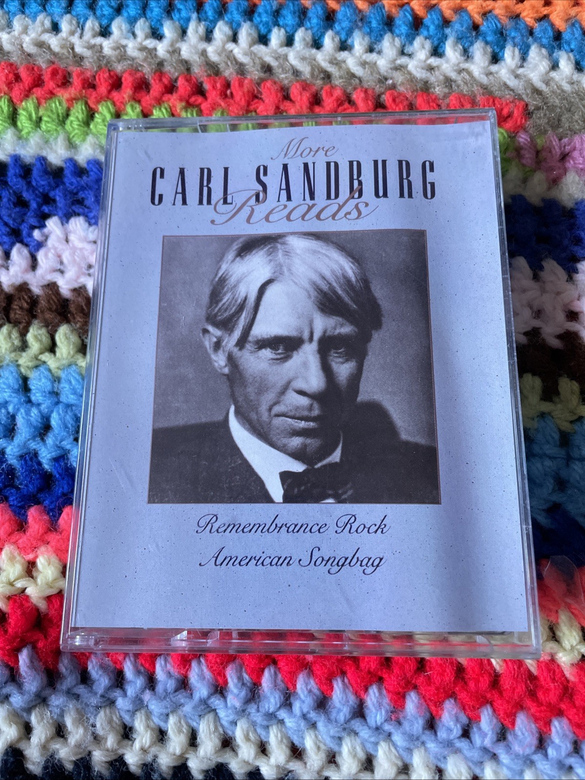 Carl Sandburg — Remembrance Rock, American Songbag — Audio Book — 2 Cassette