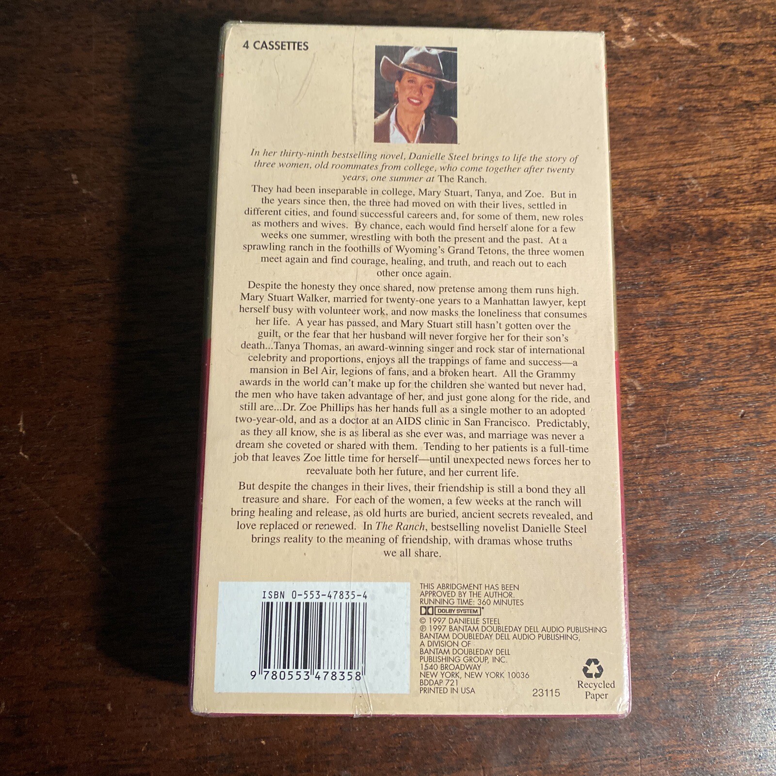 Danielle Steel Ser.: Die Ranch by Danielle Steel (1997, Audio Cassette, Abridged