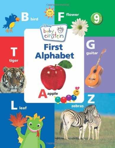 Baby Einstein: First Alphabet — Board book, by Baby Einstein Company — Very Good