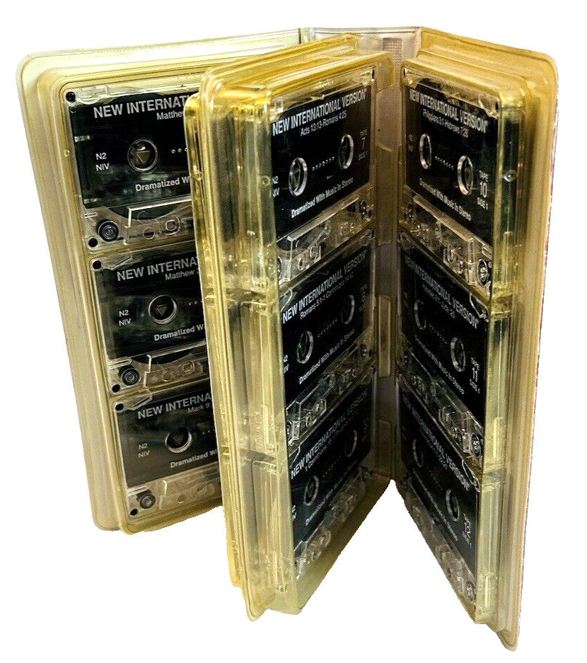 The Bible New Testament Faith Comes By Hearing NIV Audio Cassette Tapes Vol. 4