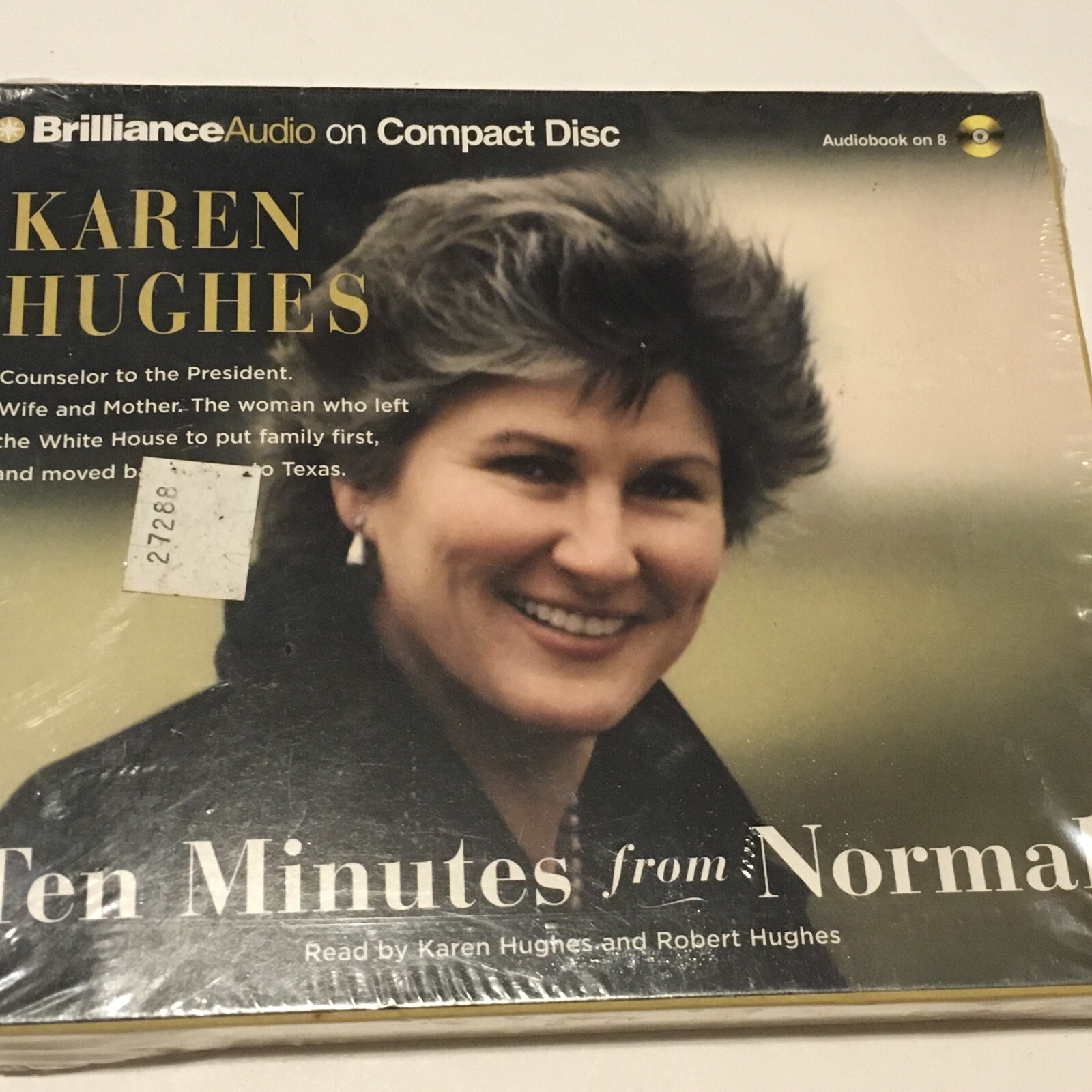 Ten Minutes From Normal (Audio Book, 2003) Karen Hughes, 8 cd set, Abridged, NEW