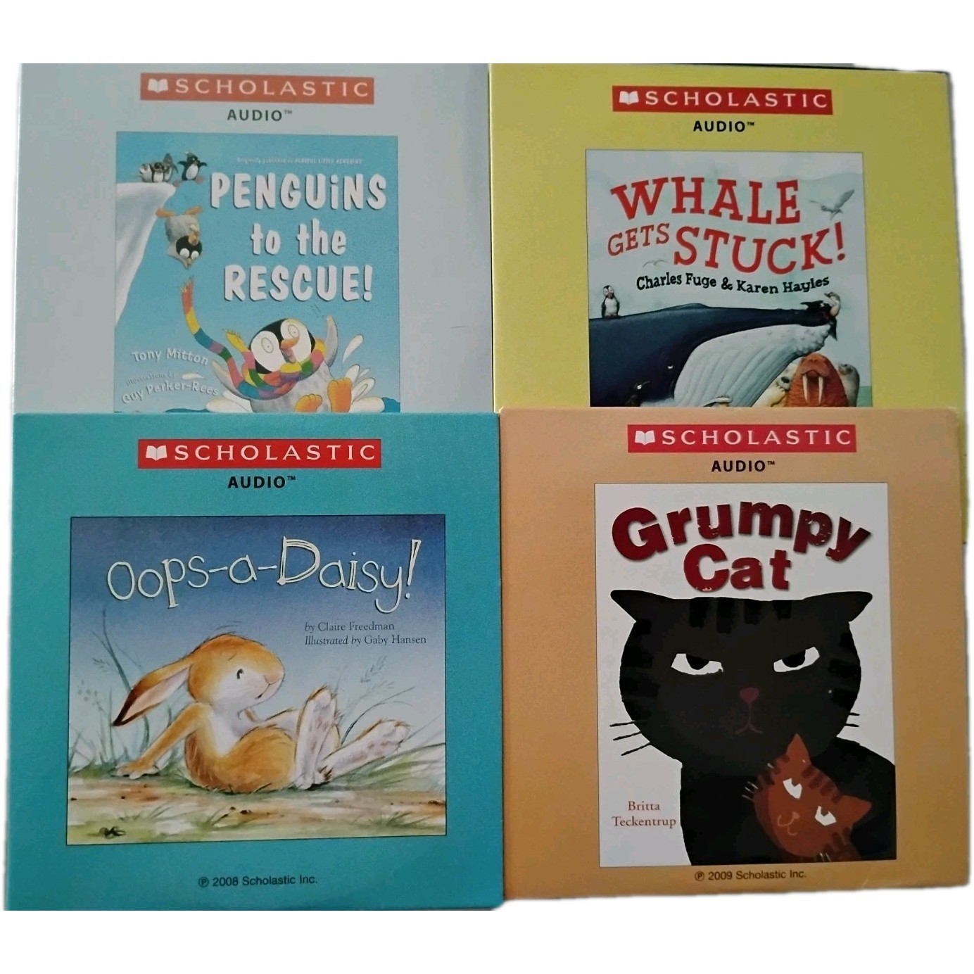 Scholastic Audio — Set Includes Four Audiobooks for Kids