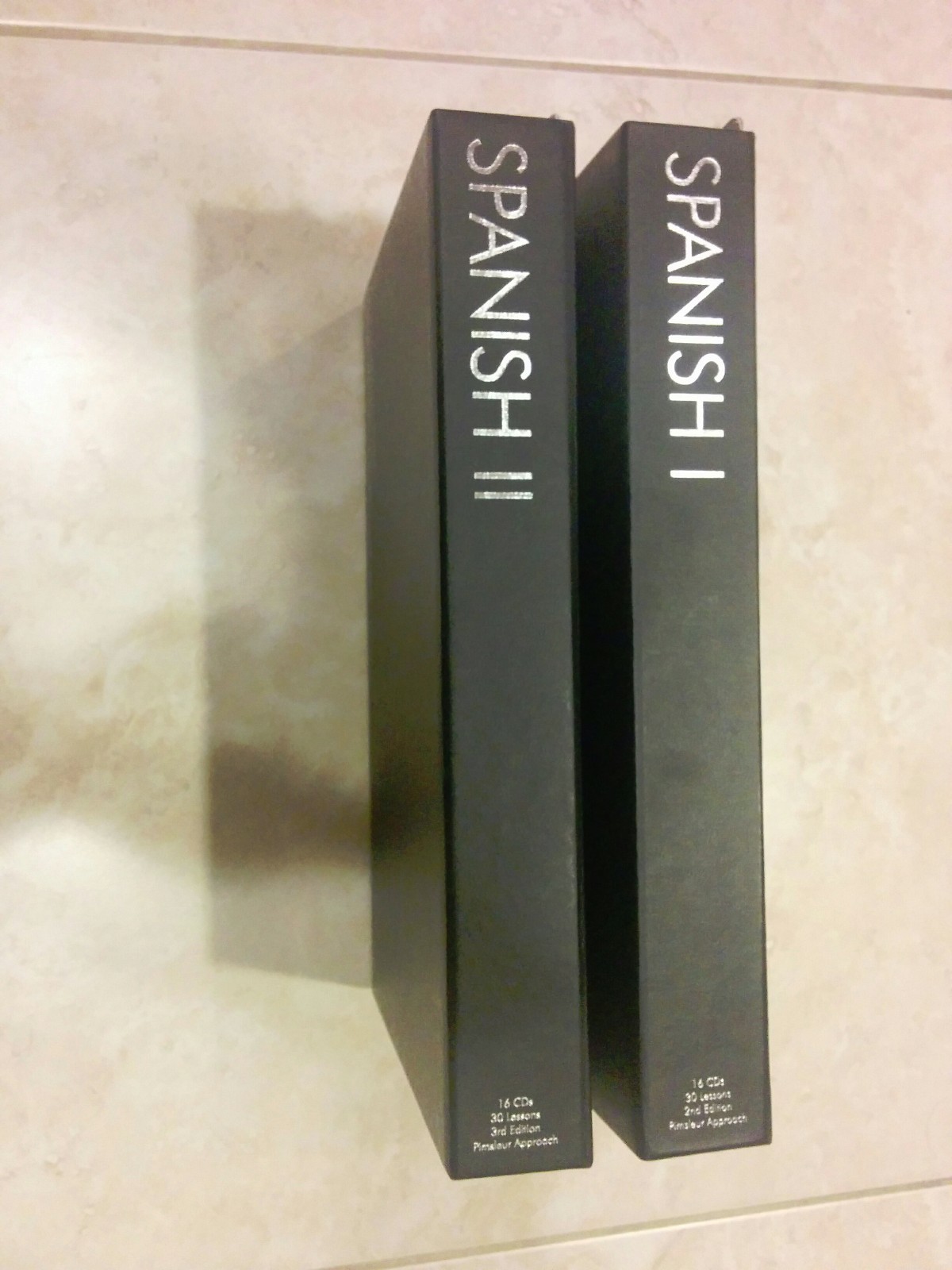 PIMSLEUR APPROACH GOLD EDITION SPANISH LEVEL I & II 32 CD