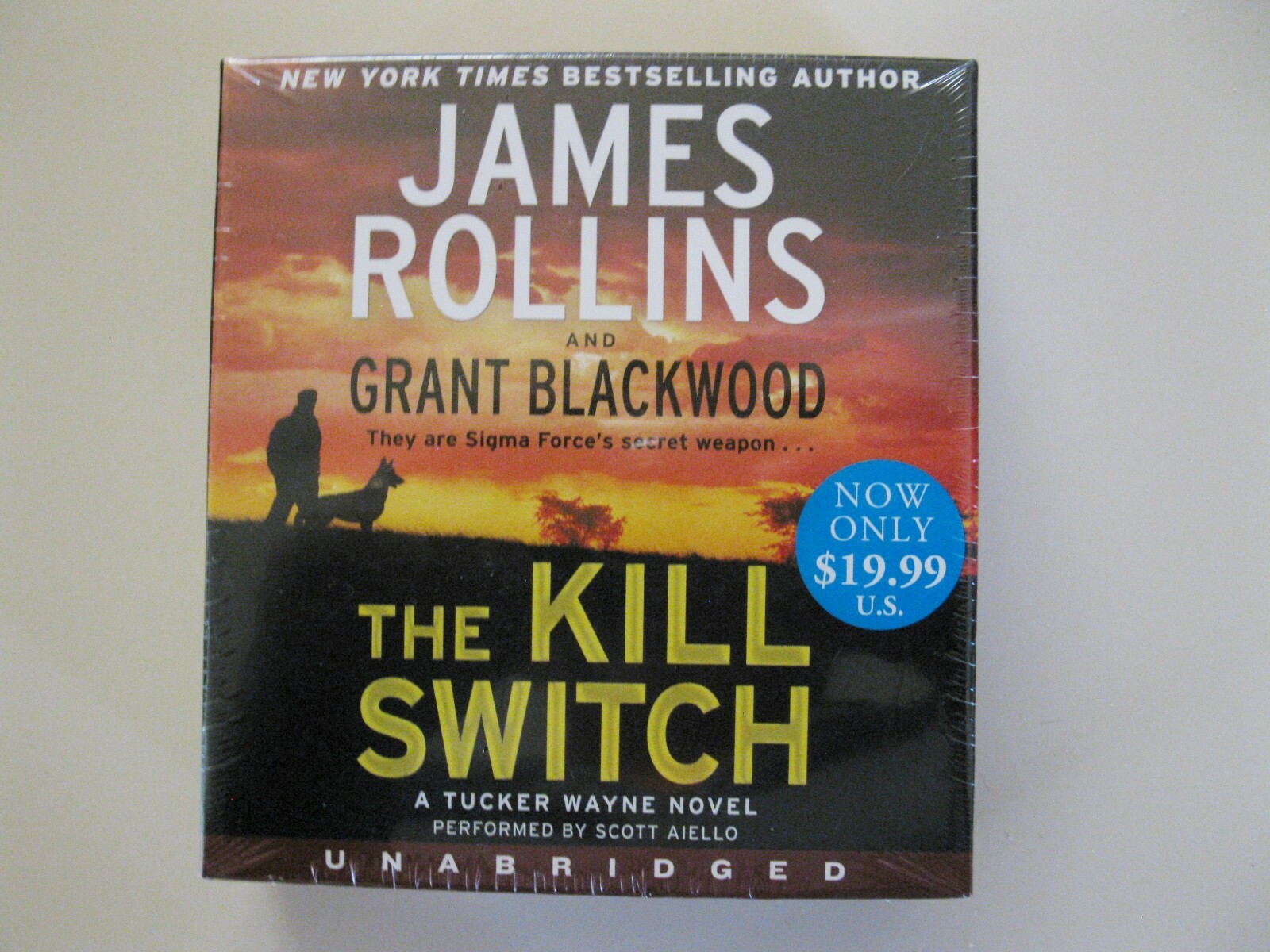 The Kill Switch by Grant Blackwood and James Rollins (2014, CD, Unabridged)
