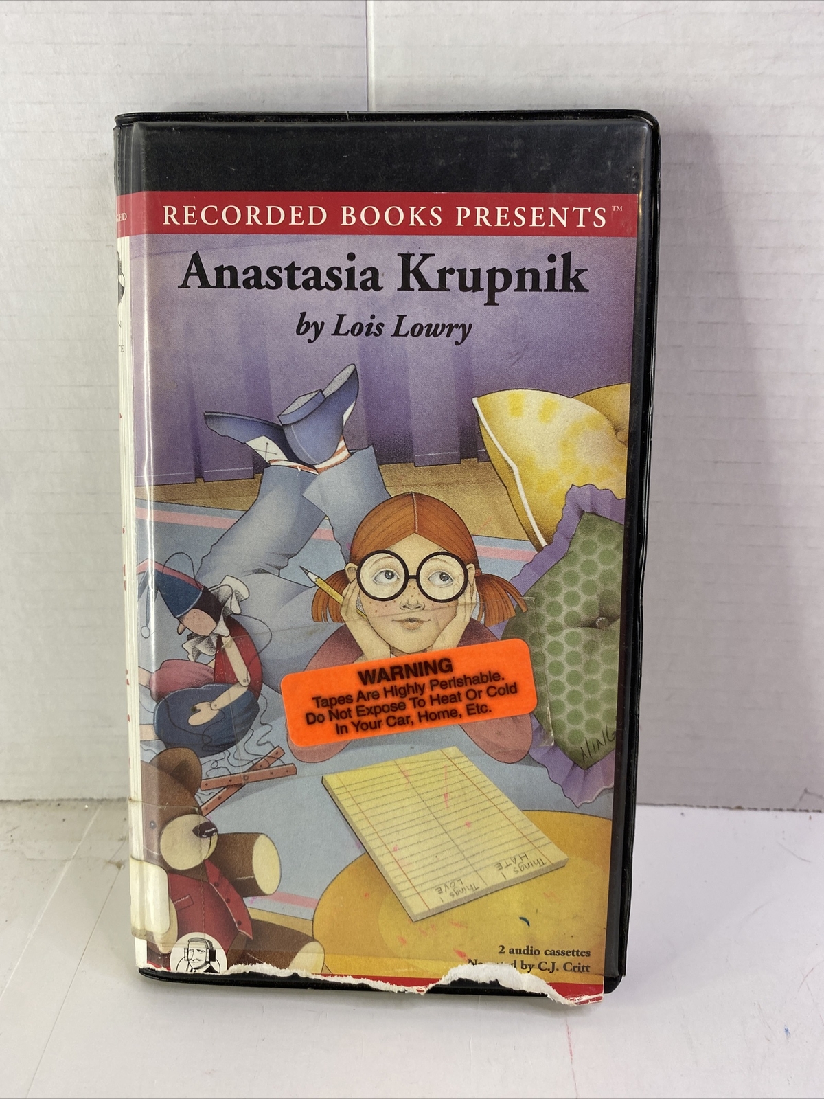 Anastasia Krupnik — Lois Lowry (Audio Cassette Tape, 1993)