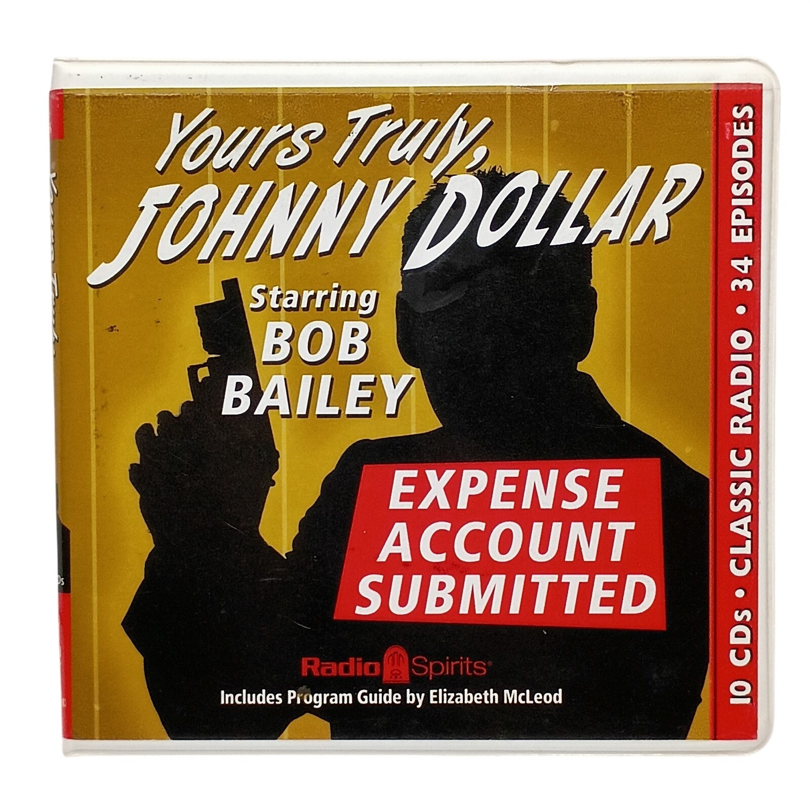 Yours Truly Johnny Dollar Expense (10 CDs, 2014) Classic Radio Bob Bailey