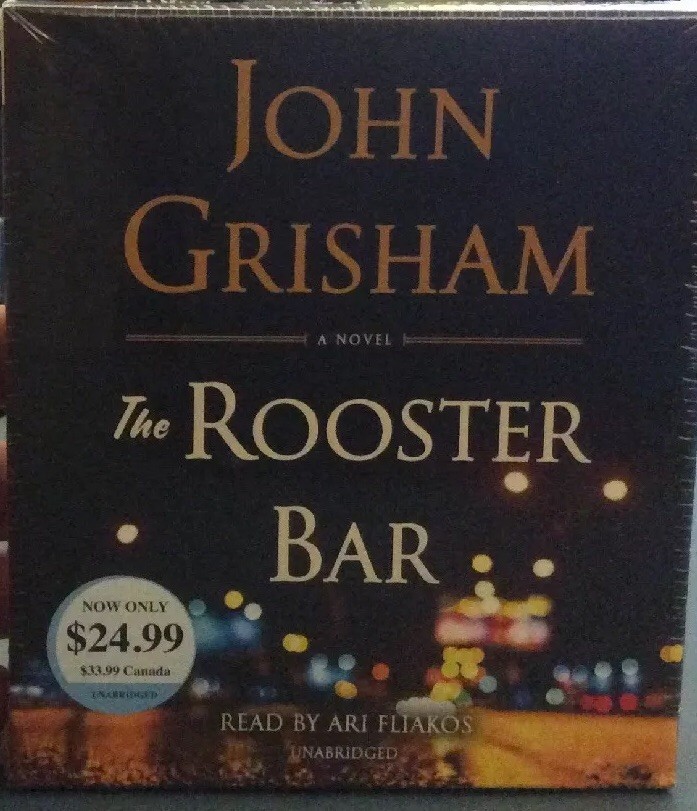 The Rooster Bar by John Grisham 8 CD Audiobook Brand NEW Sealed