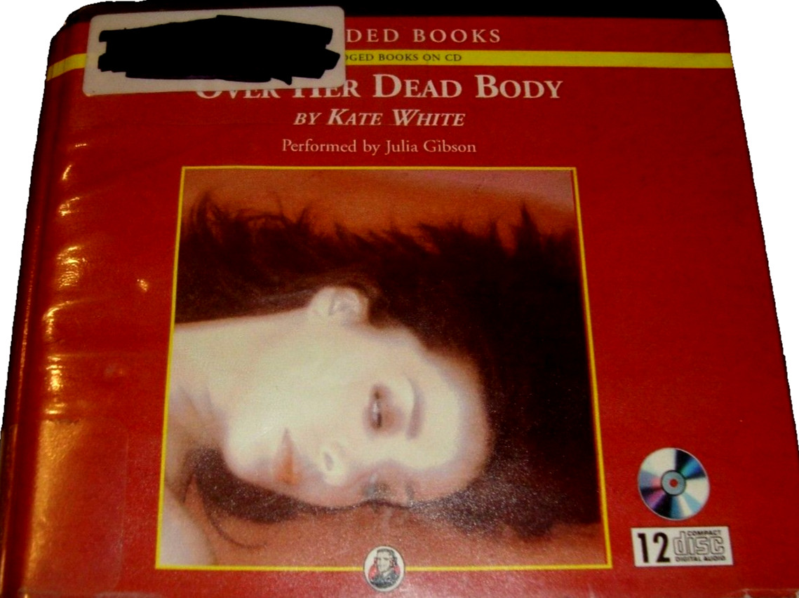 AUDIOBOOK: ‘Over Her Dead Body’ By Kate White 12 CD Set Ex-Lib Mystery C4