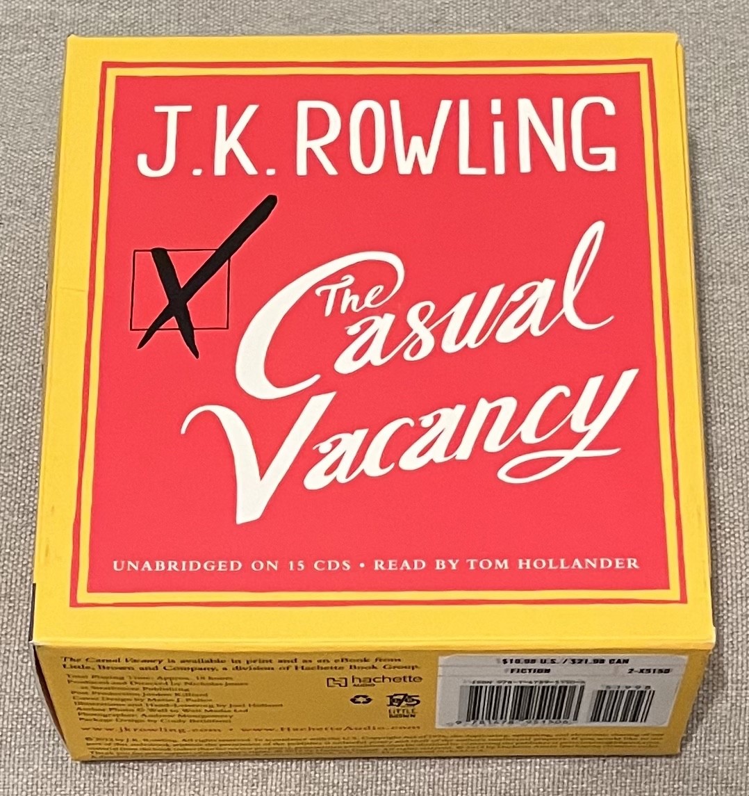 The Casual Vacancy by J. K. Rowling (2012, Compact Disc / Compact Disc,…