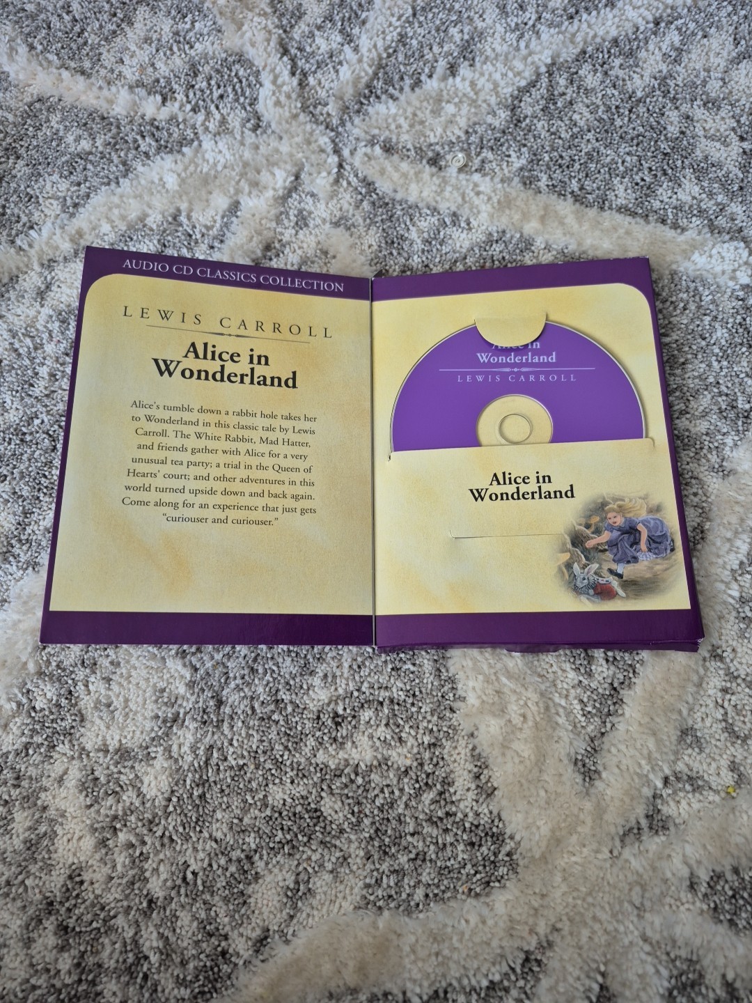 Alice In Wonderland (2006) Audio Cd Classics Collection Greenbrier Audiobook CD