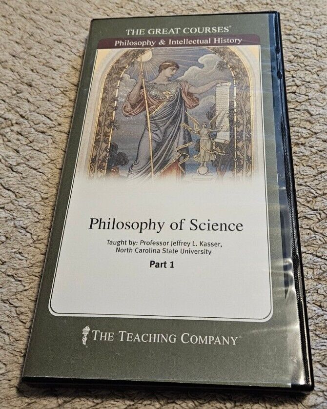 The Great Courses Philosophy Of Science Part 1, 2 And 3 6 Disc Set