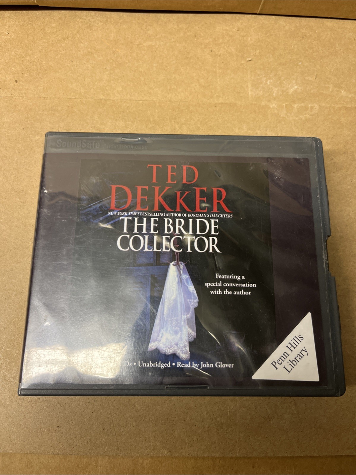 The Bride Collector by Ted Dekker (Unabridged Audiobook 12 CDs) Good