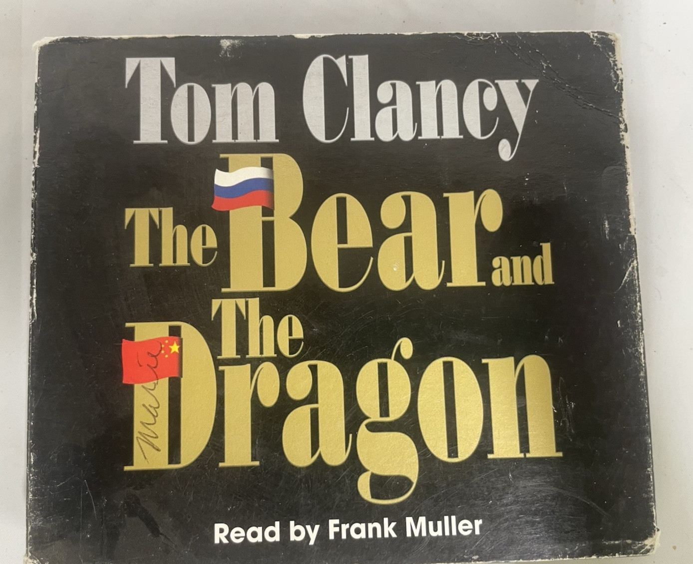 Tom Clancy The Bear and the Dragon (2000, Audiobook) Read By Frank Muller 5 CDs
