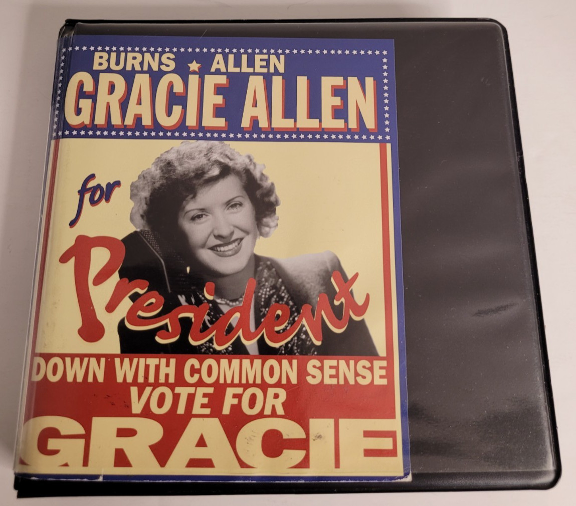 Burns & Allen: Gracie Allen For President 7 CDs/14 Episodes Classic Radio Comedy