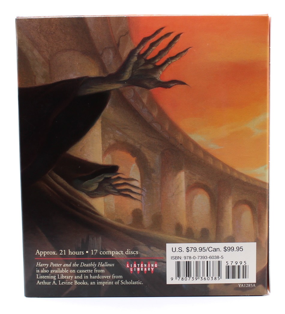 Harry Potter Audiobook CD Lot of 4: Goblet of Fire, Order of Phoenix, Half-Blood