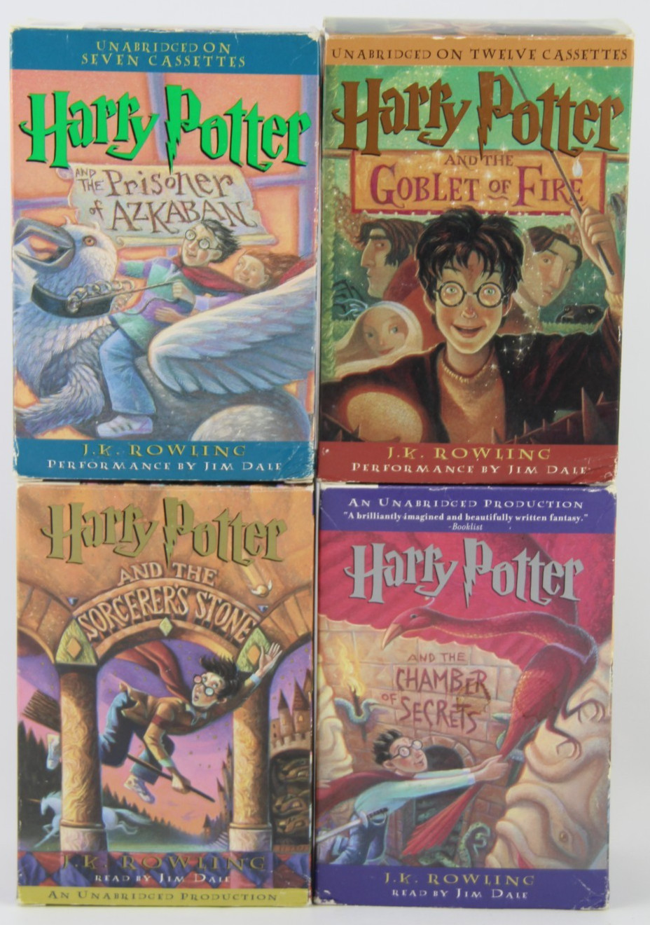Harry Potter Books On Tape, Books 1-4, Unabridged