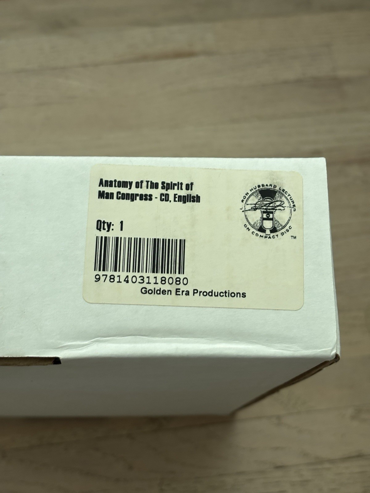 L. RON HUBBARD — Anatomy of the Spirit of Man Congress Lectures Deluxe Box Set