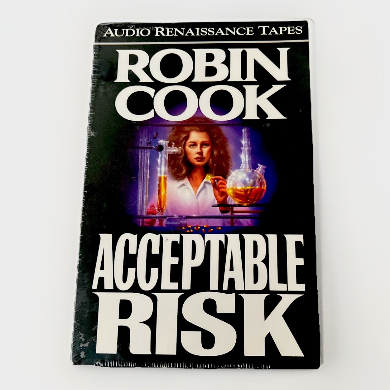 Robin Cook -Acceptable Risk -1995, Audio Cassette, Abridged edition New CIB