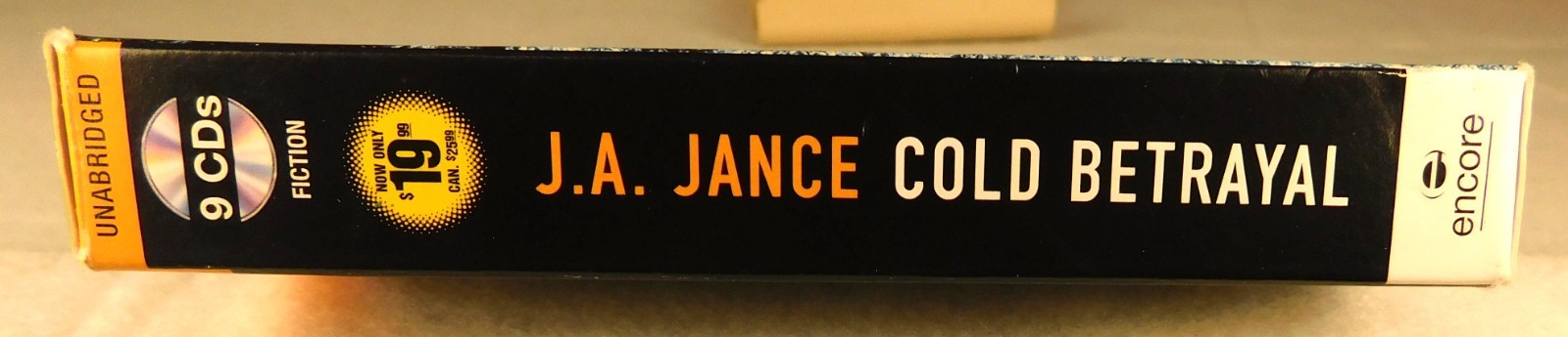 Cold Betrayal by J. A. Jance 2015 Audiobook 9CD’s/10.5HRS/An Ali Reynolds Novel