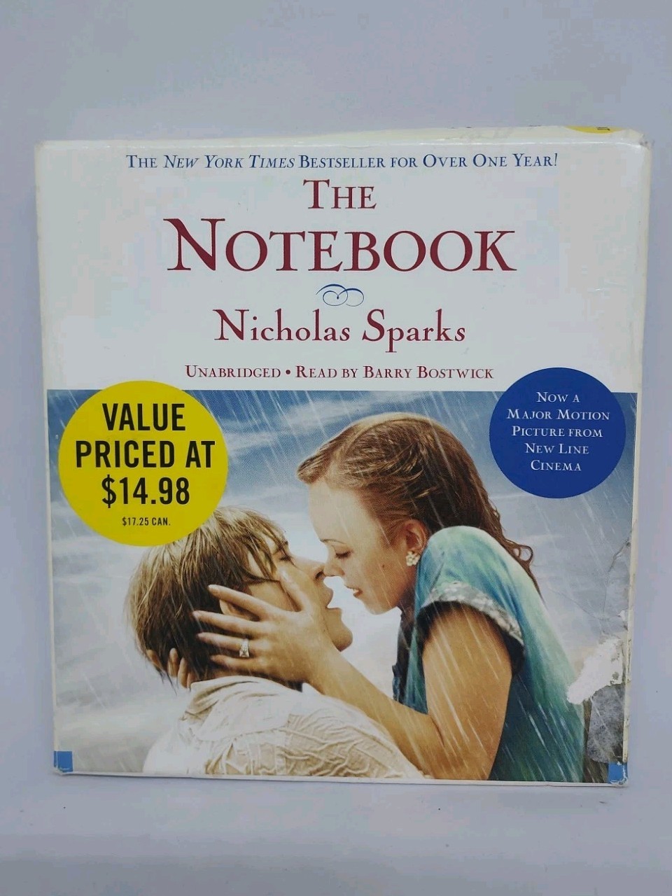 The Notebook — Audio CD By Sparks, Nicholas — GOOD