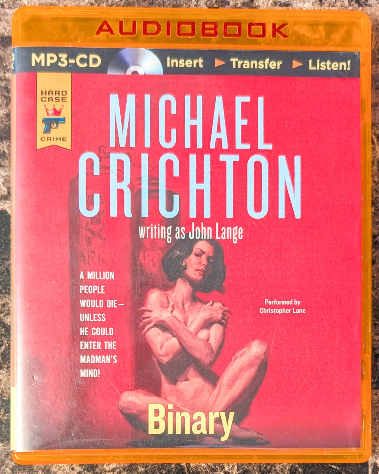 Michael Crichton as John Lange — Binary (MP3 CD Audiobook, 2015, Unabridged)