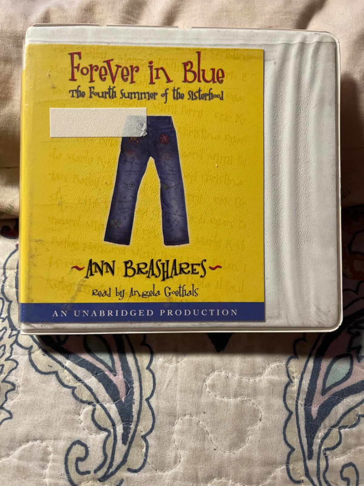 Shelf207 Audiobook~ Forever I’m blue- Ann Brashares- unabridged- 7CDs