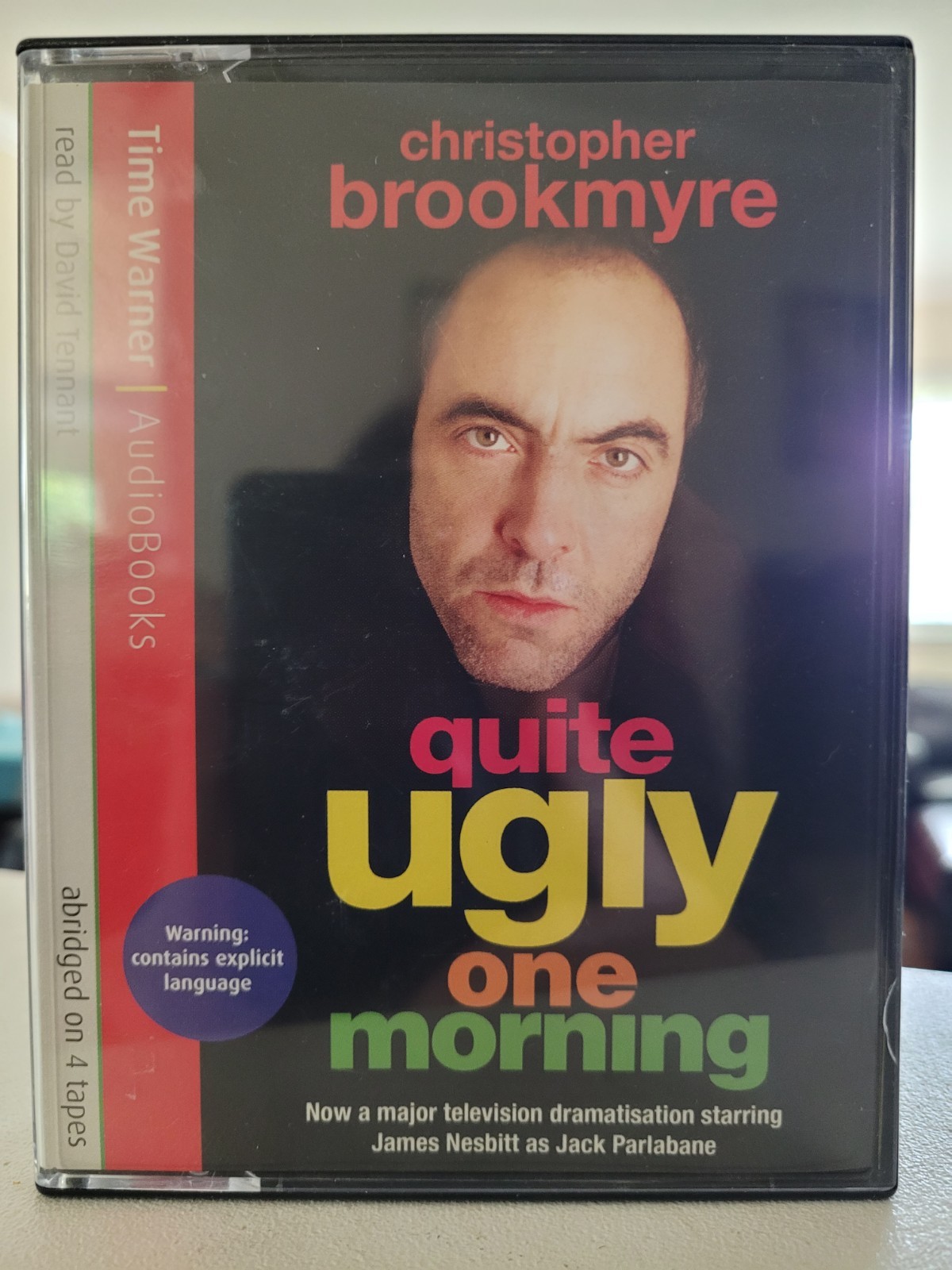 QUITE UGLY ONE MORNING By Christopher Brookmyre Read by David Tennant—Audiobook