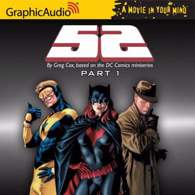 GraphicAudio Movie in Your Mind Series — 52 Part 1 Greg Cox 2007 DC 6 CDs Rare
