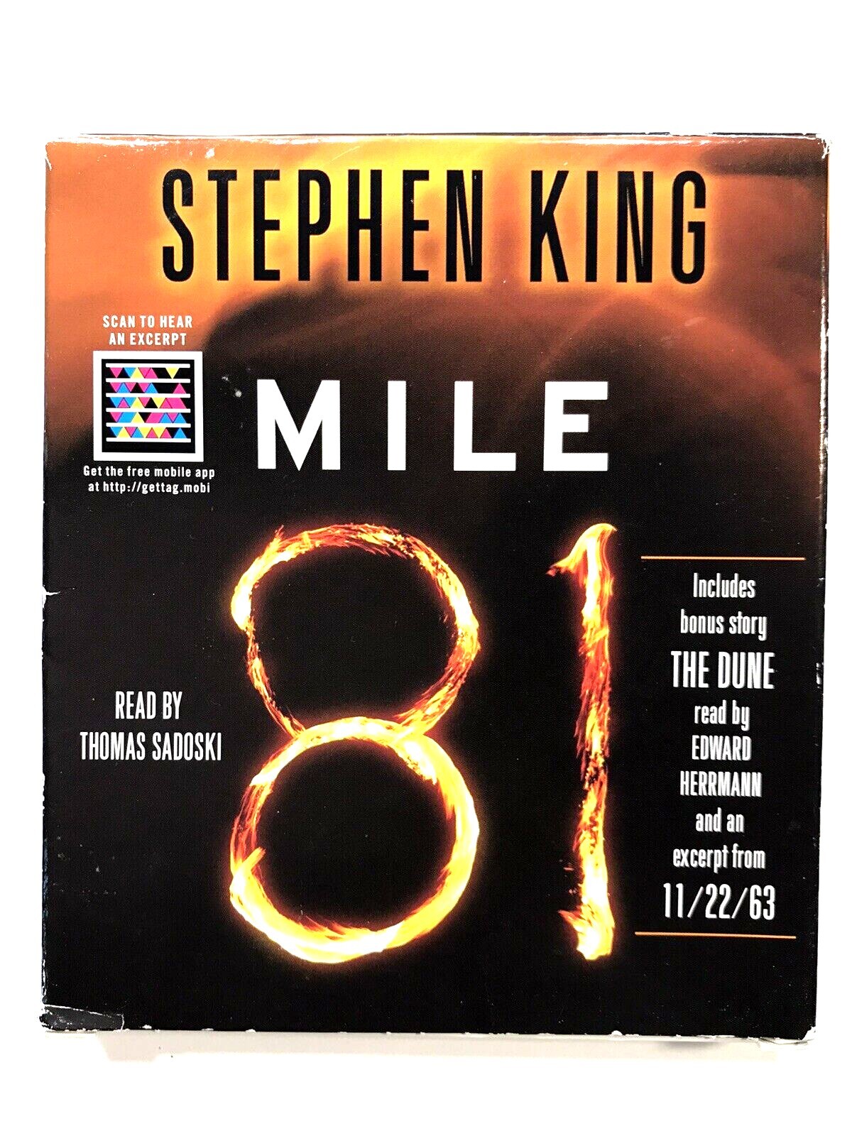 STEPHEN KING Mile 81 Audio Book Read By Thomas Sadoski Includes The Dune & More
