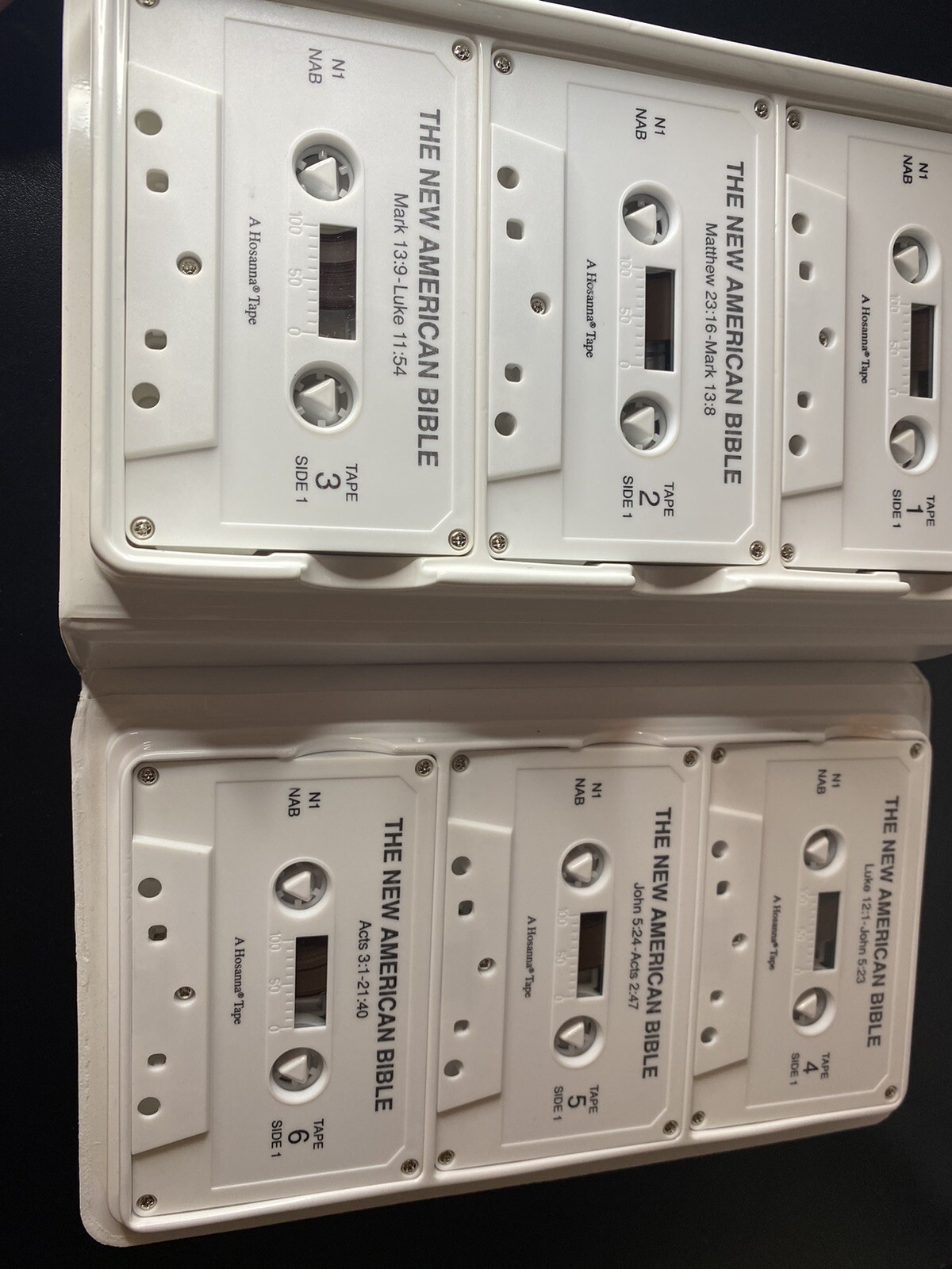 Faith Comes By Hearing The Bible New Testament -12 Cassette Set