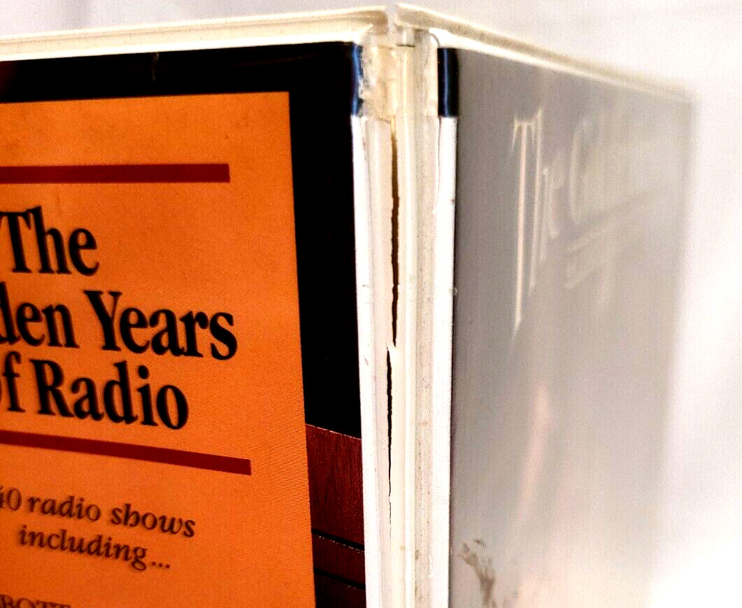 Vtg The Golden Years of Radio 40 Cassette Collectors Edition 92′ Abbott Costello