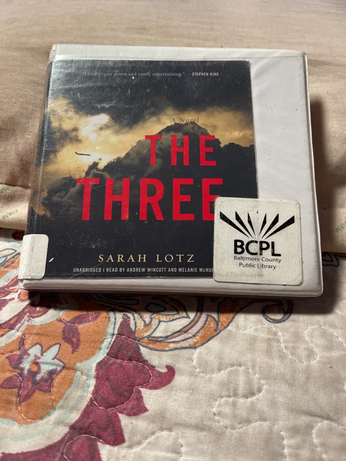 Shelf207 Audiobook~ The three- Sarah Lotz- unabridged- 11CDs