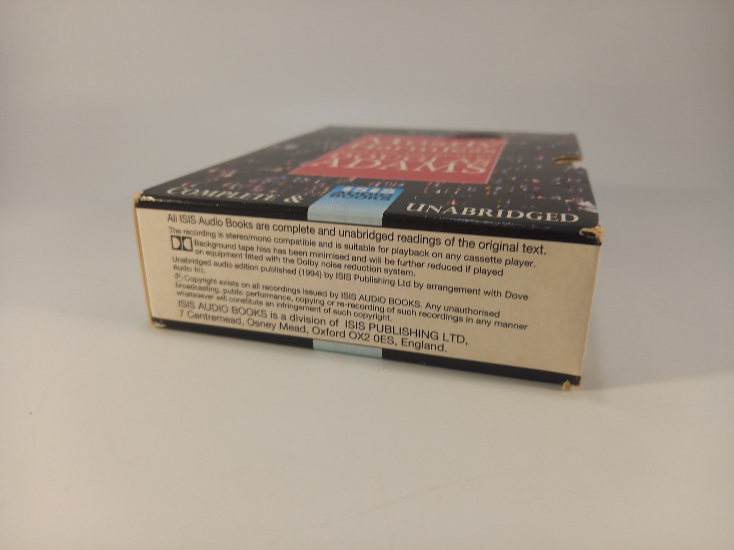 Mostly Harmless Audiobook Cassettes Written & Read by Douglas Adams Unabridged