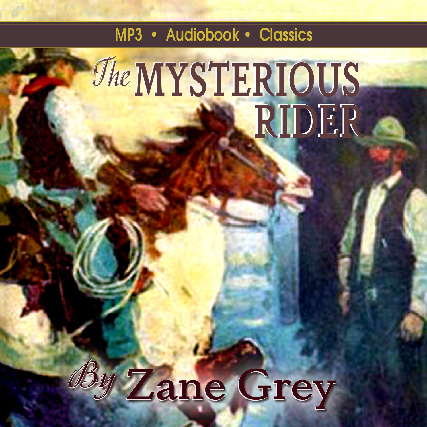The Mysterious Rider — Unabridged MP3 CD Audiobook in CD jacket