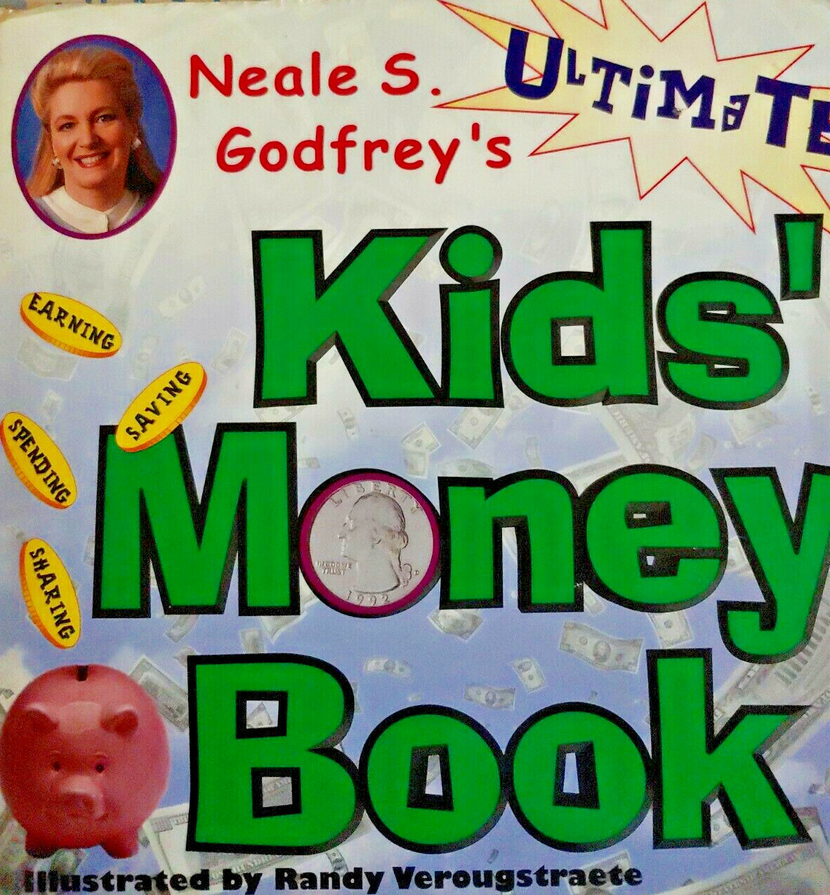Neal S Godfrey’s KID’S MONEY BOOK Homeschool MATH Earn Save Bank Accounts Taxes